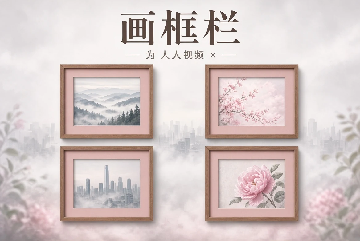 画框栏内容图